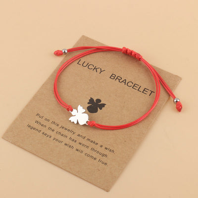 Lyckoängel – betonar både skyddsängeln och den lyckobringande kraften.