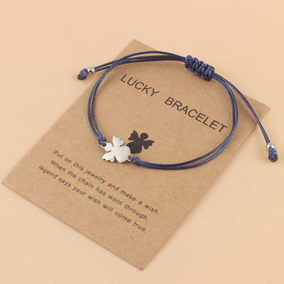 Lyckoängel – betonar både skyddsängeln och den lyckobringande kraften.